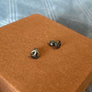Lucky Brand Peace Sign Studs